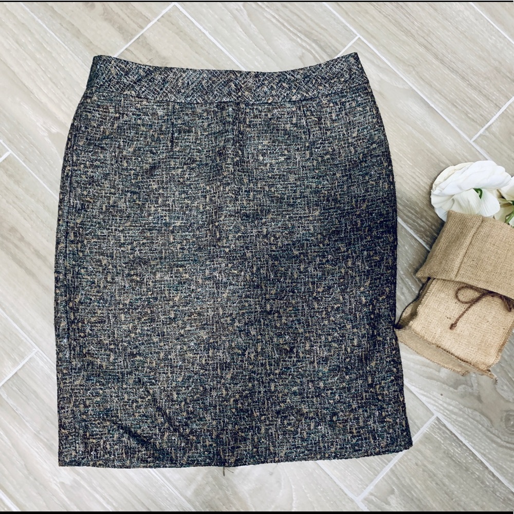 Coldwater Creek Tweed Skirt